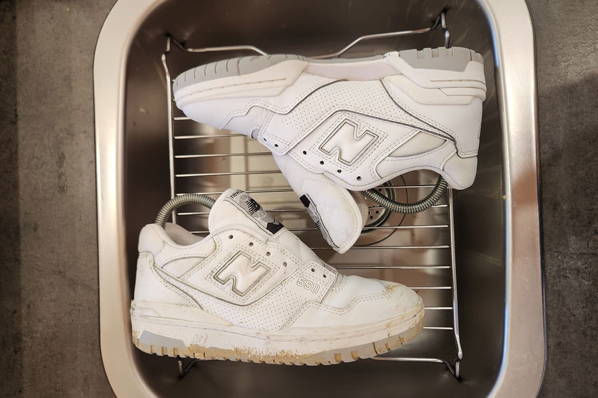 Cleaning new balance sneakers Clearance