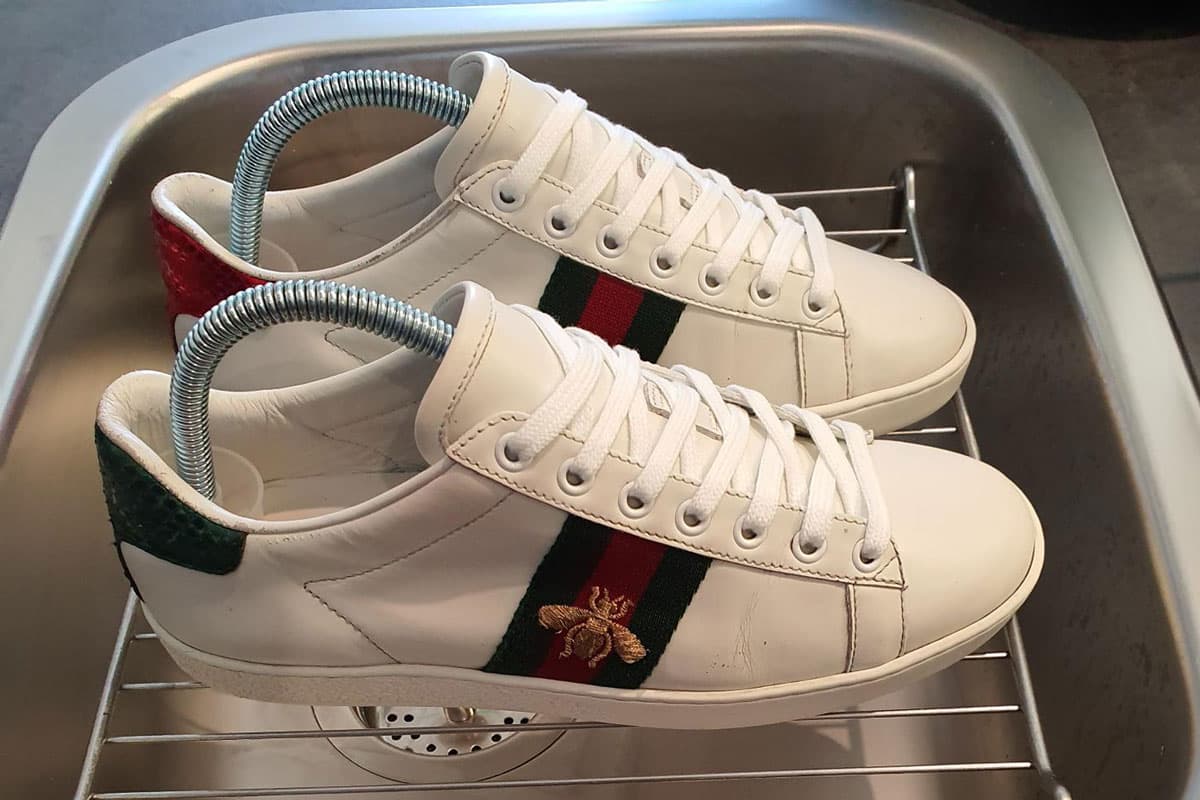 What's The Best Way To Clean A Pair Of Gucci Sneakers? - aethercare