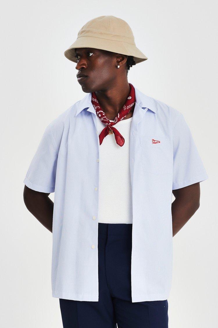 STRIPED SHORT SLEEVE